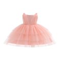 thumbnail image 2 of MesaSe Robe de Cérémonie Formelle pour Fille Bébé avec Nœud Rayé, 2 of 6
