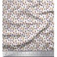 thumbnail image 1 of Soimoi Silk Fabric Vase & Floral Small Decor Fabric Printed Yard 42 Inch Wide, 1 of 3