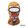 thumbnail image 3 of Visage pour Cyclisme - Visage d'Animal 3D avec Oreilles pour Festivals de Musique, Raves, Ski, Fêtes d'Halloween, Activités Extérieures, 3 of 3