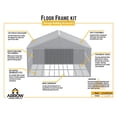 thumbnail image 4 of Floor Frame Kit for Arrow Classic Shed 12x12 ft., 4 of 7