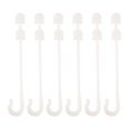 thumbnail image 1 of Plastic Plants Clips, Vegetable Vine Hook, Not Easy To Break 3.74x0.59inch For Vegetables Tomato, 1 of 8