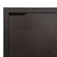 thumbnail image 3 of Baxton Studio Simms Modern Shoe Cabinet in Dark Brown, 3 of 5