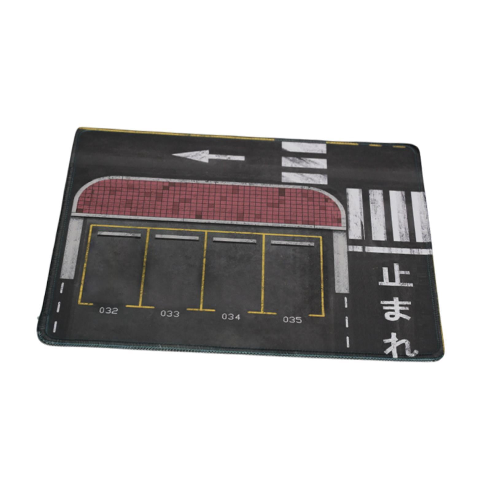 BELOVING Stationnement 1/64 Mini Garage Moulé sous Pression pour Construction de Modèle s 30x25 cm