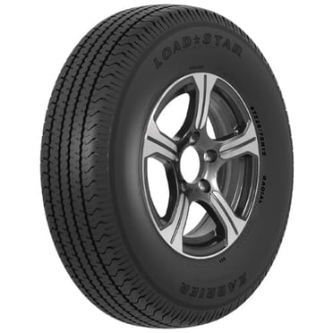 Americana Tire and Wheel Tire 10234 Karrier KR03; ST205 x 75R14; Trailer; Radial; Black Sidewall; Tubeless; Non Directional Tread Design; 1 Year Worry-Free Warranty; Load Range C; 1925 Pounds Max Load