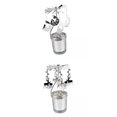 thumbnail image 1 of GUOOL 2Pieces Romantic Rotary Candle Holder Tea Light Holder for Christmas Restaurant D, 1 of 9