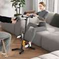 thumbnail image 2 of Costway Folding Pedal Exercise Bike with Adjustable Resistance Full body Home Rehab Machine, 2 of 10