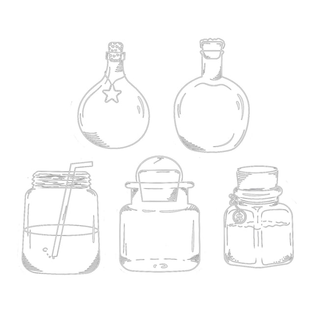 Trendy Tool Kit for Home, 20PC Large Size Bookmark Flower Page Clips Bookmarks Children Handmade DIY Transparent Flower Page Glass Bottle Wishing Bottle Sticker