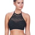 thumbnail image 3 of Freya Womens Sundance Underwire Padded Hi-Neck Swim Crop Top, 32FF, White, 3 of 3