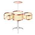 thumbnail image 1 of Fesfesfes Ensemble de Pile Jazz pour Enfants Débutant Pratique Pile Instrument de Percussion Réaliste avec Bâtons Jouet Musical d'Éveil pour Enfants Design Simulé, 1 of 5
