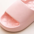 thumbnail image 4 of Mens and Womens Home Slippers Simplicity Solid Color Quick Drying Soft Sole Comfortable Non-Slip Indoor and Outdoor EVA Slippers Pink-05, 4 of 9