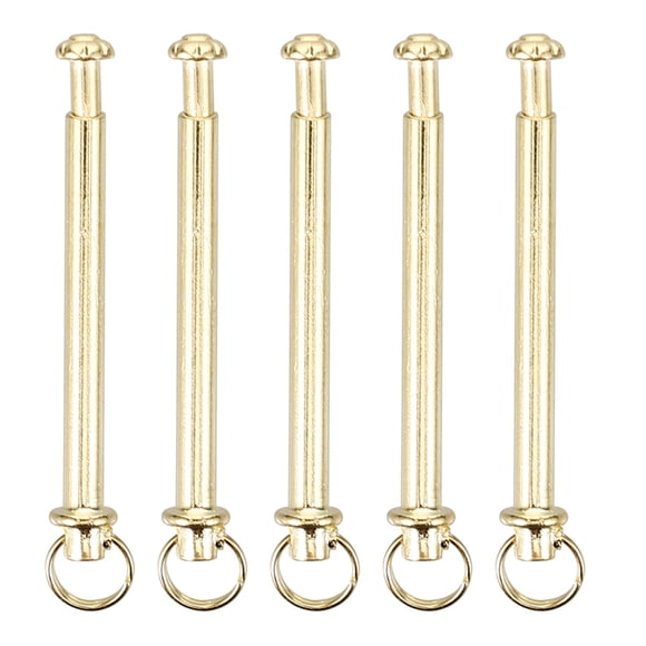Miangastore 5 Sets Hand Fan Shaft Rivets And Nuts Repair Kit Metal Fasteners For Diy Handmade Folding Fans Paper Wooden Fans Accessories