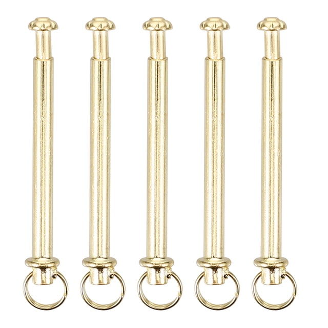 Miangastore 5 Sets Hand Fan Shaft Rivets And Nuts Repair Kit Metal Fasteners For Diy Handmade Folding Fans Paper Wooden Fans Accessories