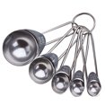 thumbnail image 1 of Oleegame 1PC Stainless Steel Cutlery Set Stainless Spoons Teaspoons Measuring Cooking Baking Utensil Cups Kitchen，Dining & Bar Silver, 1 of 3