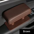 thumbnail image 2 of Estbridge Car Accessories Car Armrest Pad Left Elbow Support General Leather Booster Pad Central Armrest Box Adjust Armrest, 2 of 7