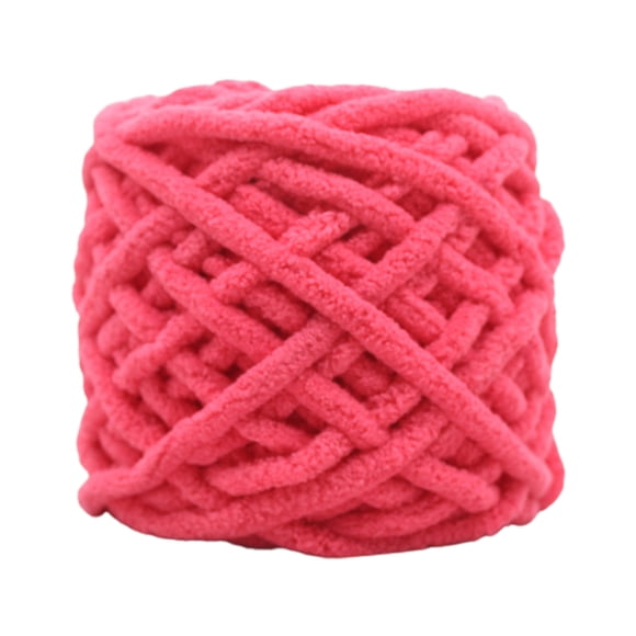 Boovnll Fil Épais, Fil Chenille Doux 100g/3.5oz - Polyester - Super Volumineux - pour Tricoter des Tuques, Chandails, Foulards, Bricolages, Décorations pour la Maison, Jouets DIY pour Enfants, Fil
