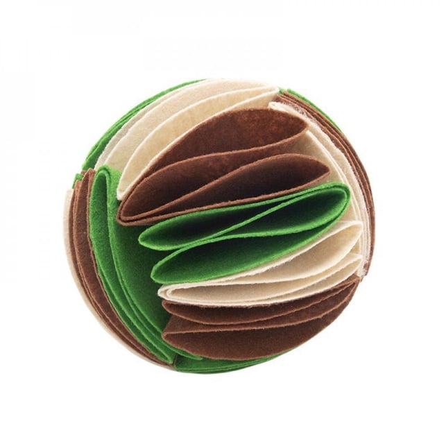 1pcs Pet Toy Dog Cat Foldable Sniffe Ball Mat Toy A Diameter 7.87 Inch