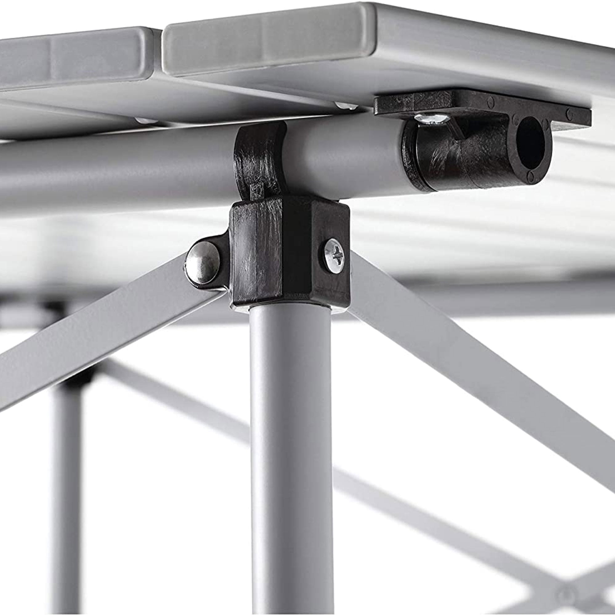 Coleman Portable and Compact Outdoor Folding Aluminum Table, White