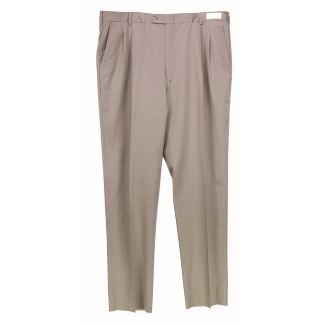 Riviera Hommes Brun Super 100s Dress Pants - 42