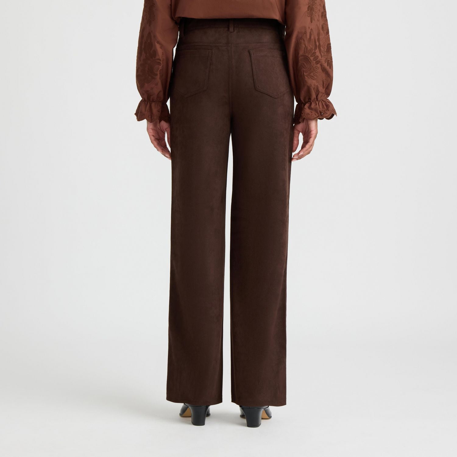 Mexx Women’s Faux Suede 5 Pocket Pant