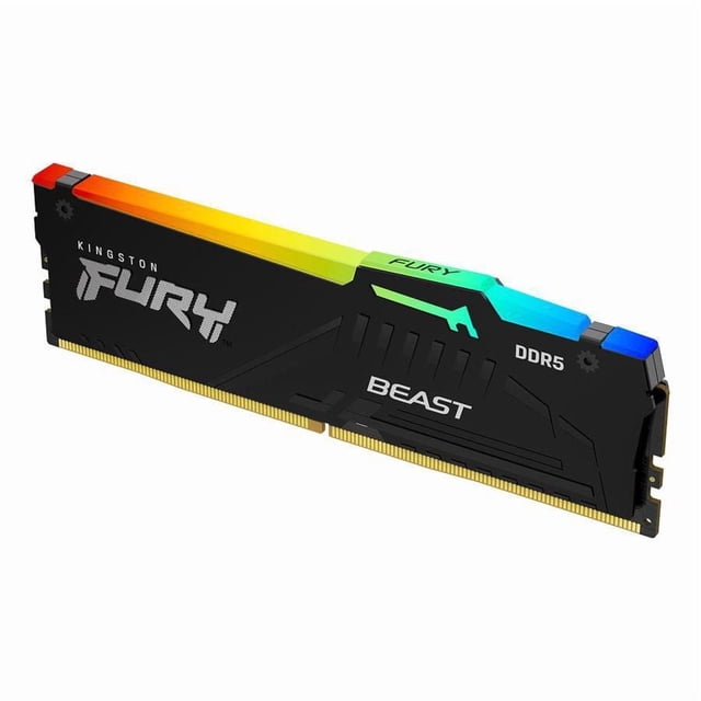 Kingston Technology Kingston Fury Beast KF560C36BBEA-32 Module de mémoire pour ordinateur de bureau 32 Go 6000 MT/s DDR5 CL36 RGB Synchronisation infrarouge AMD Expo Plug N Play