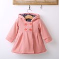thumbnail image 3 of Manteau à Capuche Floral Chaud d'Hiver pour Bébés Garçons Filles 2-7 Ans, 3 of 4