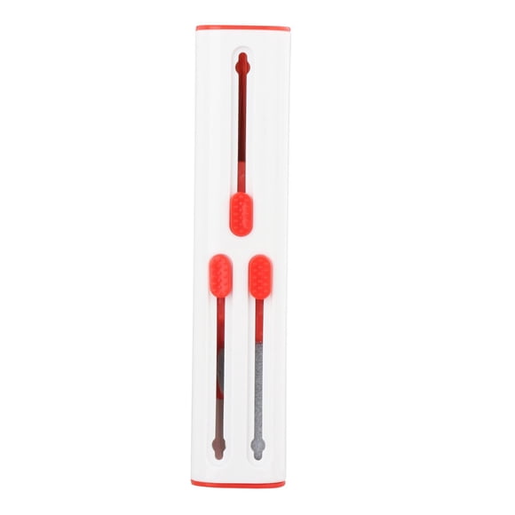 TISHITA Portable Bluetooth Earphone Cleaning Brush Tools Anti-Clogging Cleaning Red