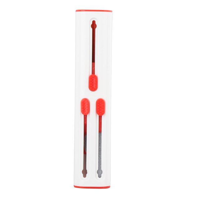 TISHITA Portable Bluetooth Earphone Cleaning Brush Tools Anti-Clogging Cleaning Red