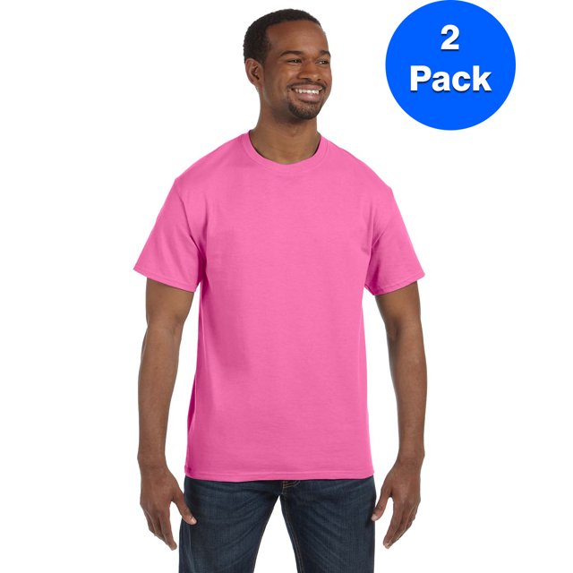 Hanes Men's Authentic-T T-Shirt - 5250T (Pack of 2)