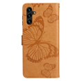 thumbnail image 3 of TECH CIRCLE Galaxy A14 5G Wallet Case,Butterfly Embossed PU Leather Flip case Cover Stand Feature with Wrist Strap and Card Holder Protective Phone Case for Samsung Galaxy A14 5G 6.6 inch 2023,Yellow, 3 of 6