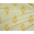 thumbnail image 4 of oneOone Polyester Lycra Fabric Leaves & Floral Block Print Fabric By The Yard 56 Inch Wide, 4 of 4