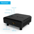 thumbnail image 4 of Nyrius ARIES Pro+ Wireless HDMI Video Transmitter & Receiver to Stream 1080p Video up to 165ft from Laptop, PC, Cable Box, Game Console, DSLR Camera - 1 Year Extended Warranty, 4 of 8