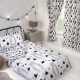 thumbnail image 1 of Bedding & Beyond Ensemble de Drap-Housse Forêt d'Ours Scandinave, 1 of 4