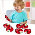 thumbnail image 5 of Coogam Jouet Interactif d'Apprentissage de l'Alphabet pour la Rentrée Scolaire, Jeu Tournant de Lettres et Chiffres ABC, Cartes Coccinelle à Motif d'Animaux avec Mots de Vue, Jouet Éducatif Montessori Cadeau pour Bébé de 3 4 5 Ans Tout-Petit, 5 of 5