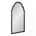 thumbnail image 1 of Kate and Laurel Hogan Modern Arched Wall Mirror, 24 x 48, Black, Glam Moroccan Mirror for Wall, 1 of 6