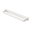 thumbnail image 1 of Hearth & Gear Sliding Towel Rack Towel Bar With Shelves Rack Auction White ABS Towel Racks for Bathroom Hanging Paper Towel Holder over The Door Towel Rack Bathroom for Wall Bathroom Shelves Hand, 1 of 7