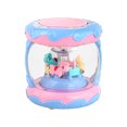 thumbnail image 1 of Blue Electronic Drum Instrument With Pulley Base Musical Toy For 1 2 3 Year Olds Sensory Stimulation, 1 of 5