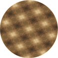 thumbnail image 1 of Ahgly Company Tapis d'Intérieur Lavable en Machine Carré Transitionnel Brun Bronze Foncé, 3 Pieds Carré, 1 of 7
