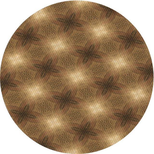 Ahgly Company Tapis d'Intérieur Lavable en Machine Carré Transitionnel Brun Bronze Foncé, 3 Pieds Carré