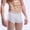 White, variant on FRSASU Men's Boxer Brief Underwear Boxers Shorts CasualBreathable Fit Split Athletic Underpants Shorts White