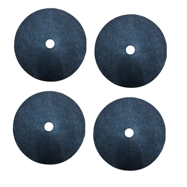 4pcs Tree Mulch Rings Ground Mats Outdoor Simple Garden Plants Weed Control Protective Mat Gardening Tool Plant Care Protector 72cm * inner 8cm