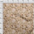 thumbnail image 3 of oneOone Cotton Flex Dark Beige Fabric Abstracts Sewing Craft Projects Fabric Prints By Yard 40 Inch Wide, 3 of 5