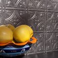 thumbnail image 2 of Fasade Decorative Vinyl Backsplash Kit, Galvanized Steel Finish, Covers 15 sq ft, 2 of 6