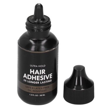38 ml Colle Adhésive pour Perruque en Dentelle Professionnelle Imperméable Colle pour Perruque Remplacement des Cheveux Colle Adhésive pour Cheveux Colle de Liaison pour Perruque Accessoire Outil
