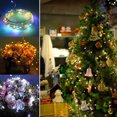 thumbnail image 4 of Fasiaou 1 Pack Fairy Lights Battery Operated with Remote, Total 20 LED 2M Battery Powered String Lights, Twinkle Fairy Lights for Bedroom Indoor Outdoor Patio Tree Valentine Decor,Beige, 4 of 9
