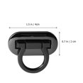 thumbnail image 4 of Miangastore Padlock For Luggage Rectangular Fashion Design 4Pcs 0.8x1.6in, 4 of 8