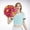 J, variant on Event & Party Cheerleading Handheld Flowers - Colorful Lightweight Performance Supplies for Sports Activities and Cheering 2PCS