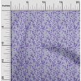 thumbnail image 2 of oneOone Rayon Purple Fabric Floral Sewing Craft Projects Fabric Prints By Yard 56 Inch Wide, 2 of 4