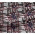 thumbnail image 5 of oneOone Viscose Jersey Fabric Swirl & Check Ikat Print Fabric By Yard 60 Inch Wide, 5 of 5