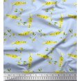 thumbnail image 1 of Soimoi polyester Crepe Fabric Flower Watercolor Printed Fabric 1 Yard 52 Inch Wide, 1 of 3