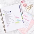 thumbnail image 3 of Avery UltraTabs Margin Tabs, Two-Side Writable Tabs 2½" x 1", Pastel Colours (Lavander,Lt Blue, Lt Green, Pink), - 74867, 3 of 7